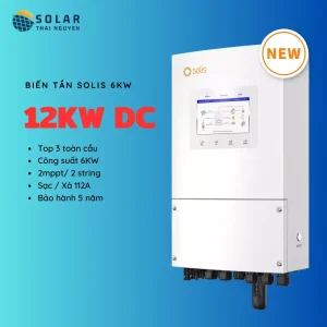Alternative view of Combo Điện Mặt Trời 6KW Hybrid Solis (Giảm 2t-2,5t Tiền điện)