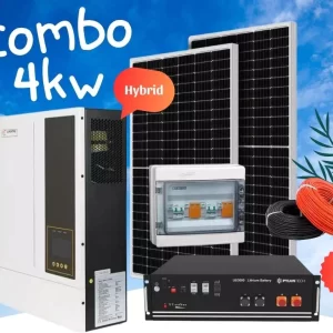 Alternative view of Điện Mặt Trời 4KW Lumen Tree Hybrid (Giảm 1t - 1,5t tiền điện)