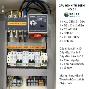 Tủ điện Solar Hybrid 1Pha, 3Pha 12 tu dien solar new 2