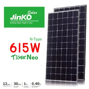 Tấm pin năng lượng mặt trời Jinko 615W N type