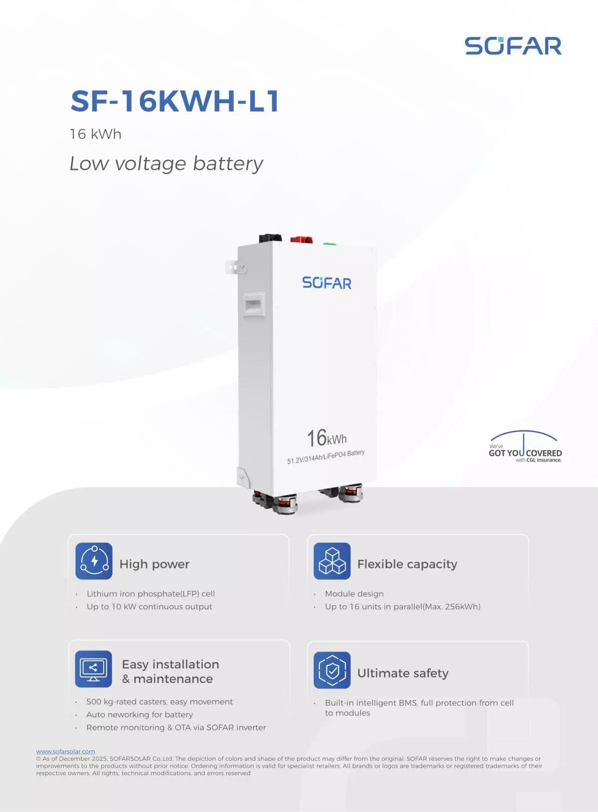 pin luu tru sofar 16kw
