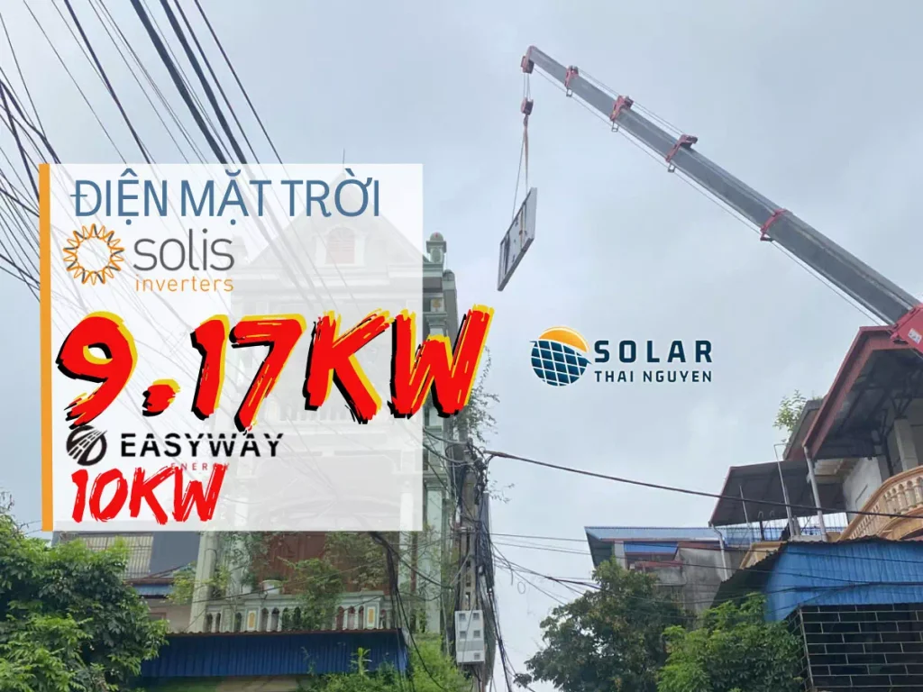 Điện mặt trời 9.16KW lưu 10KW - Thái Nguyên 5 điện mặt trời thái nguyên