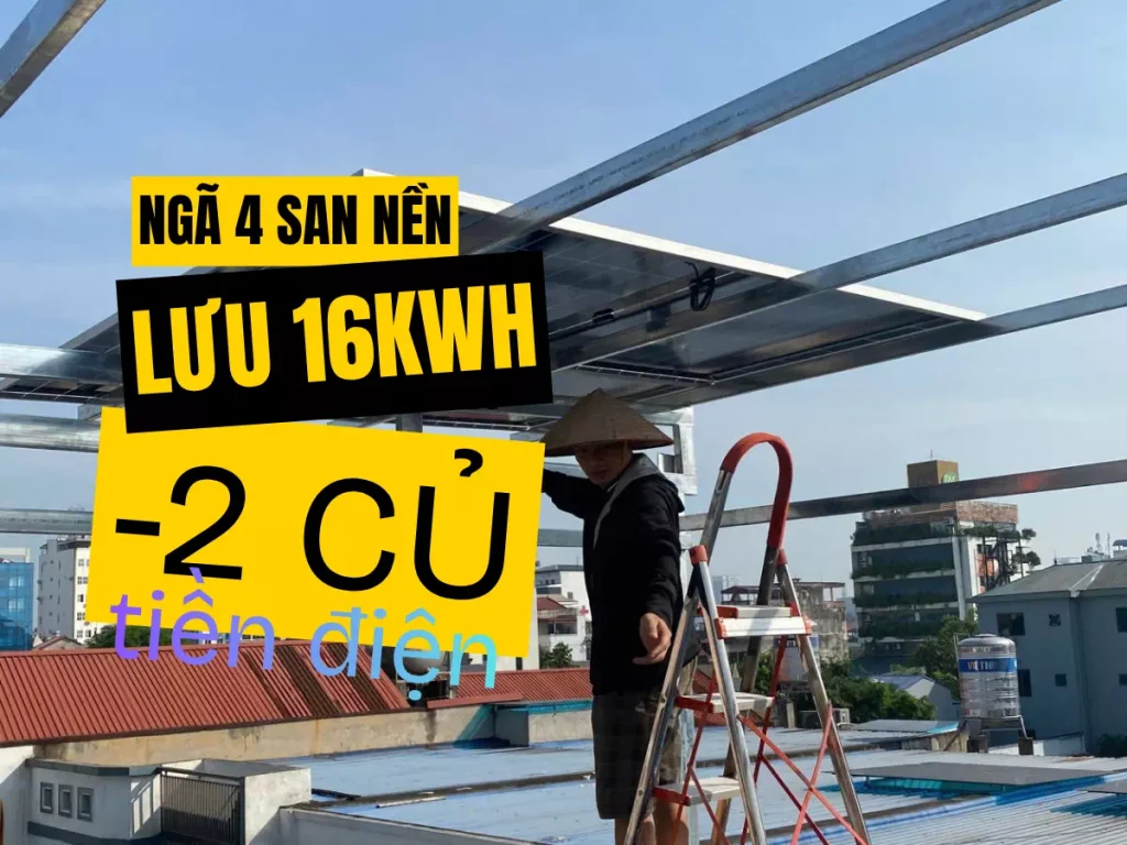 Điện mặt trời ngã 4 San Nền, Thái Nguyên 8 điện mặt trời ngã 4 san nền