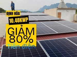 điện mặt trời định hóa thái nguyên