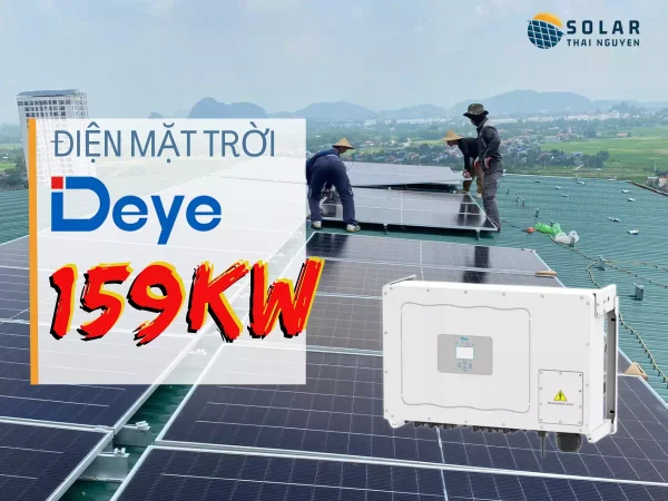 Điện mặt trời Khách Sạn Tcico Thái Nguyên