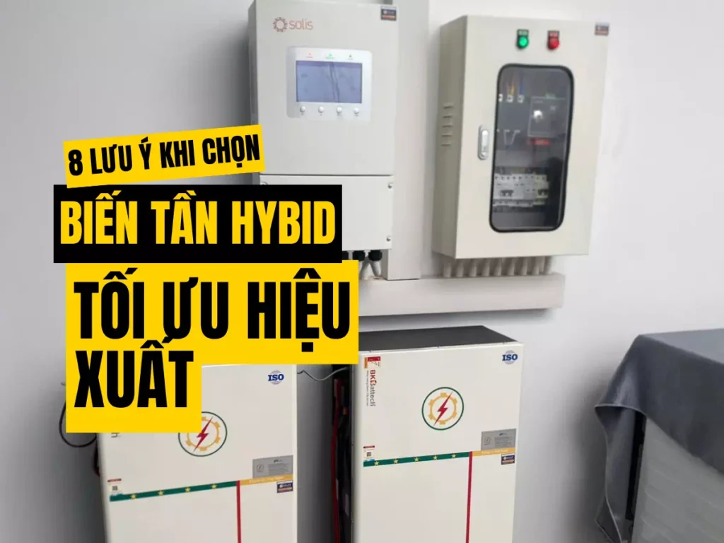 biến tần hybrid lưu trữ