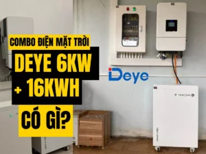 combo biến tần Deye 6kw