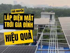 lắp điện mặt trời gia đình